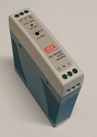 12VDC 15 Watt Power Supply <br> Part #01929-002-001