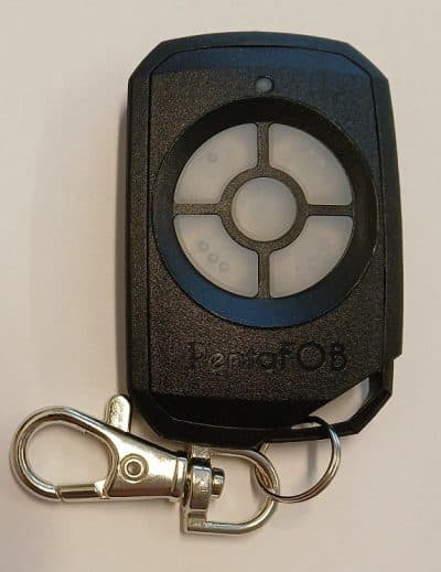 Keyring Handheld Transmitter Round 5 <br> Part #11-038-004